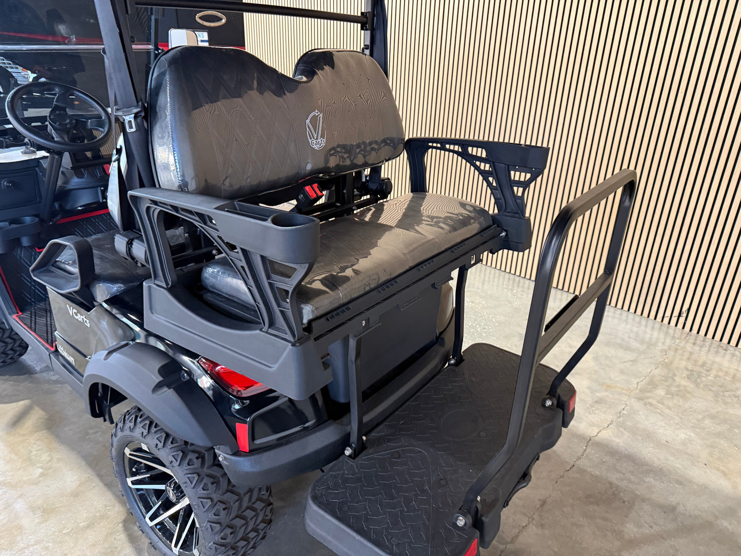 vCart 4 Seat Cruiser - Black Paint / Black Seats