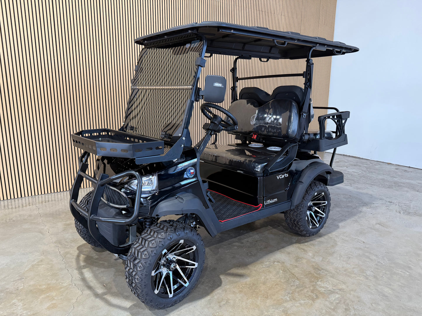 vCart 4 Seat Cruiser - Black Paint / Black Seats