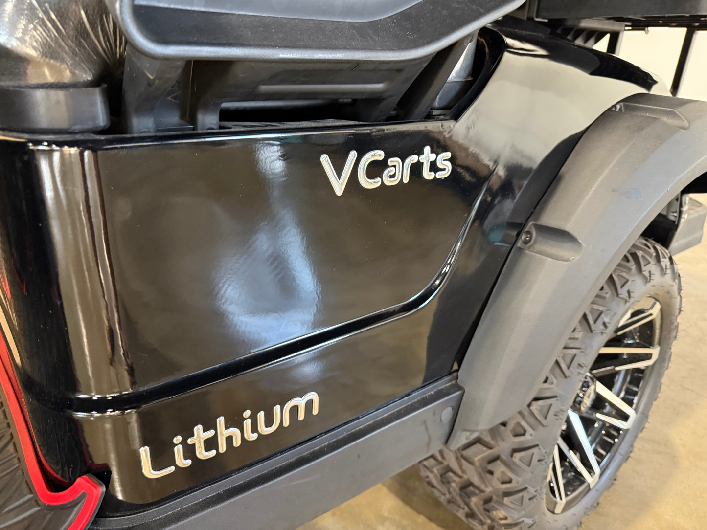 vCart 4 Seat Cruiser - Black Paint / Black Seats